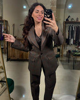 Pantalone quadri Tailleur