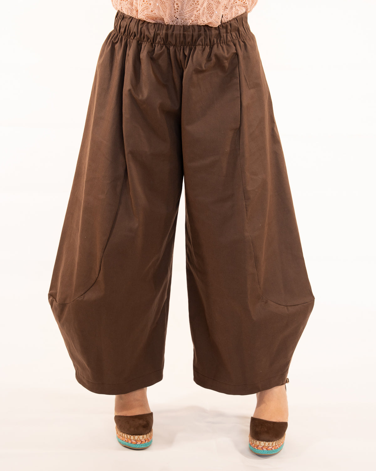 HAVEONE - Pantalone moro