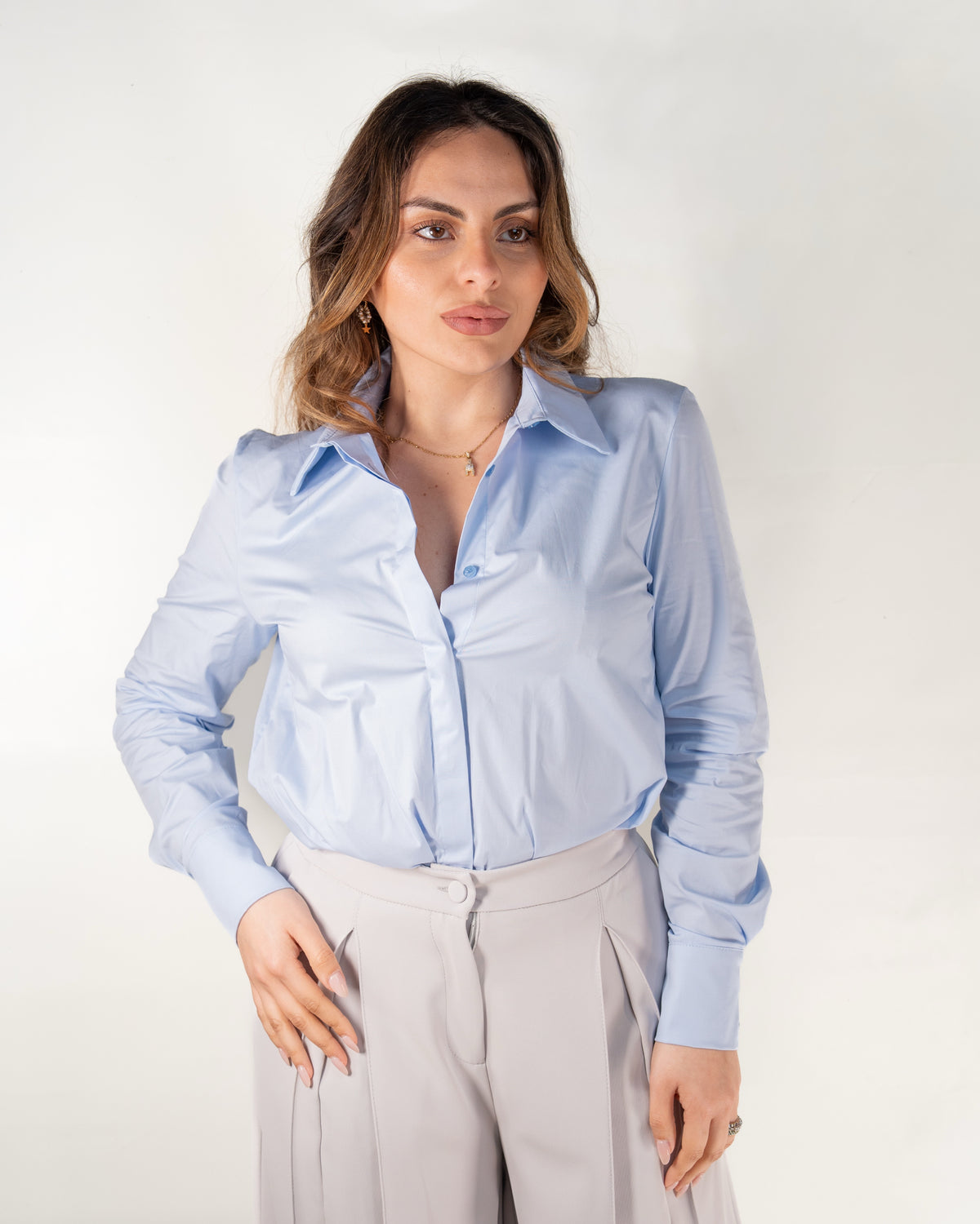Camicia Celeste
